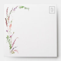 Trendy Elegant Wildflower Floral Wedding