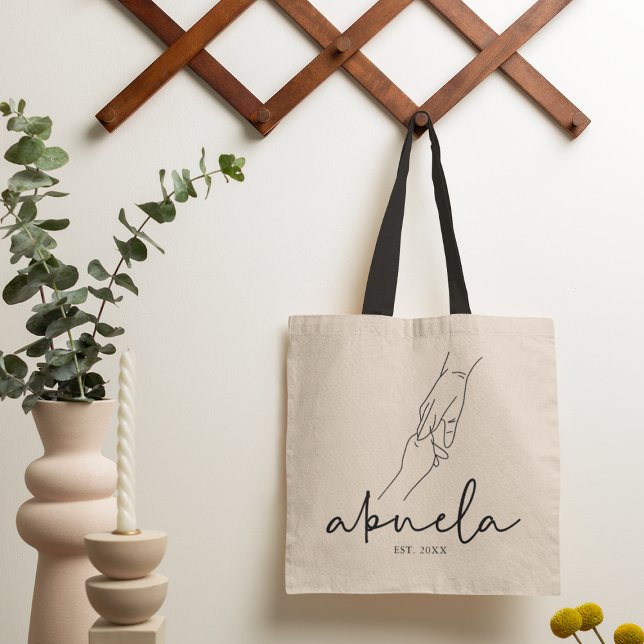 Trendy Established Abuela Tote Bag (Creator Uploaded)