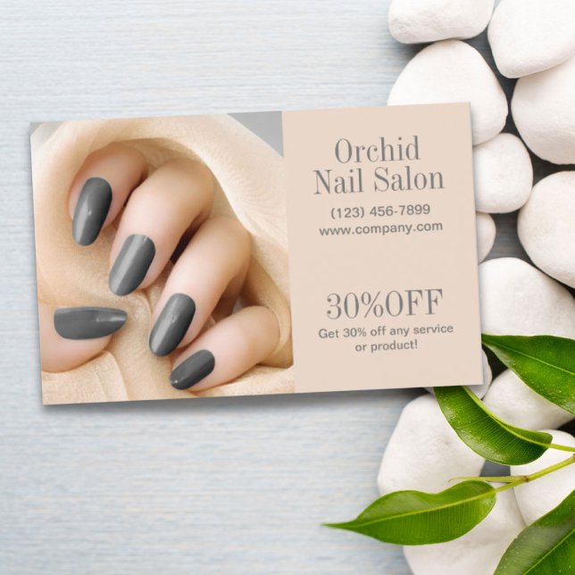 Trendy Esthetician SPA Nail Salon Price Lists Flyer (Creator Uploaded)