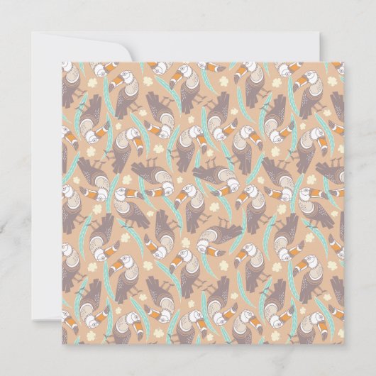 Trendy exotic toucans (Front)