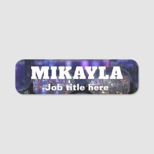 Trendy Eyeglasses Optical Name Tag