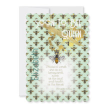 Trendy Faith Sea Green Bee Matrix Gold