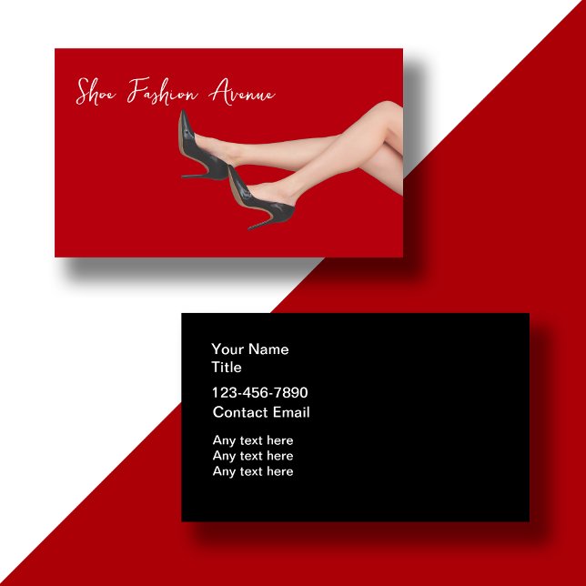 Trendy Fashion Business Cards (Creator Uploaded)