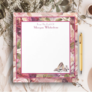 Trendy Fashion Designer Stiletto Heels Custom Notepad