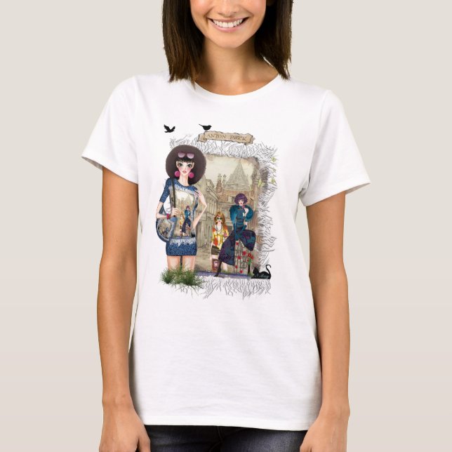 Trendy Fashion Models T-Shirt (Front)