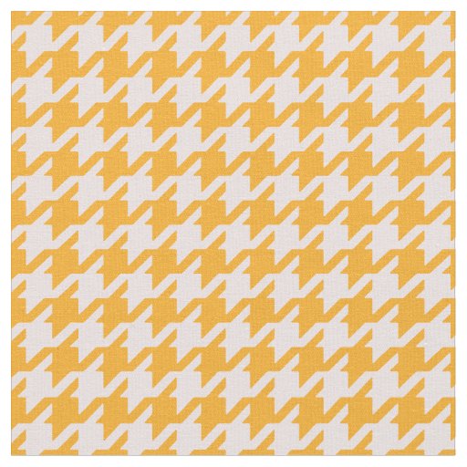 Trendy fashion orange pink houndstooth pattern fabric