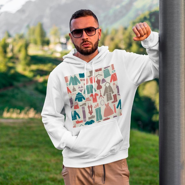 Trendy Fashion Pattern Stylish Clothing Graphic  Hoodie (Creator Uploaded)