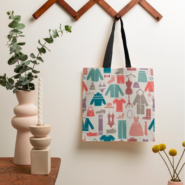 Trendy Fashion Pattern Stylish Clothing Graphic  Tote Bag (Creator Uploaded)