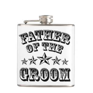 Trendy Father Of The Groom Flask