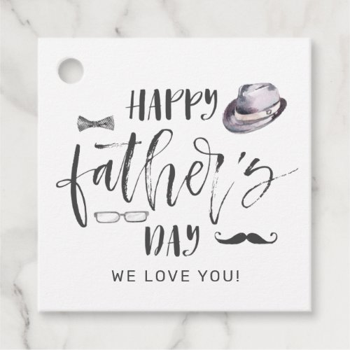 Trendy Fathers Day Gift Tags