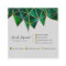 Trendy Faux Gold & Emerald Green Geometric Design