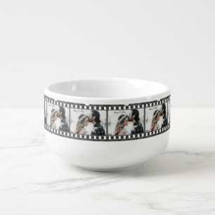 Trendy Film Reel Movie Personalized Picture Frame Soup Mug