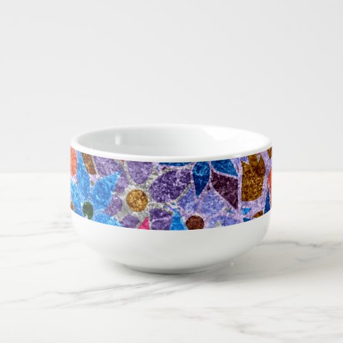 Trendy Floral Pattern 12 Soup Mug