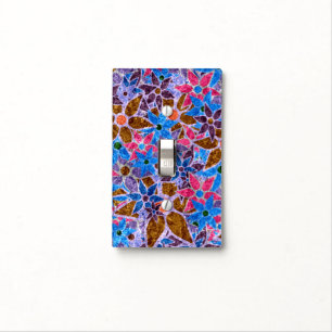 Trendy Floral Pattern #13 Light Switch Cover