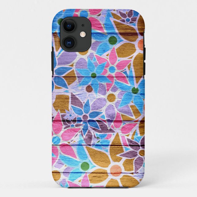 Trendy Floral Pattern #14 Case-Mate iPhone Case (Back)