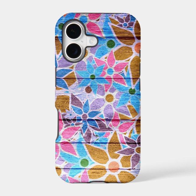 Trendy Floral Pattern #14 Iphone Case (Back)