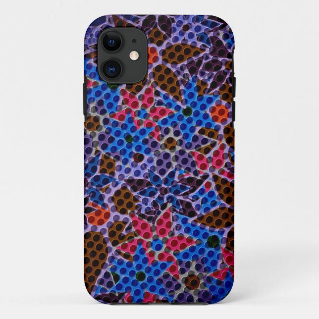 Trendy Floral Pattern #8 Case-Mate iPhone Case (Back)