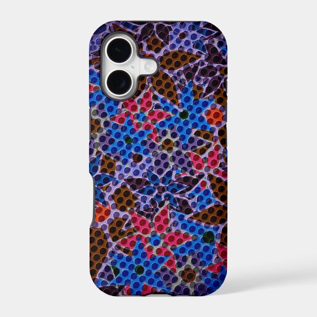 Trendy Floral Pattern #8 Iphone Case (Back)