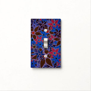 Trendy Floral Pattern #9 Light Switch Cover