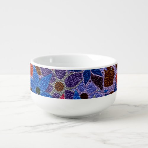 Trendy Floral Pattern 9 Soup Mug