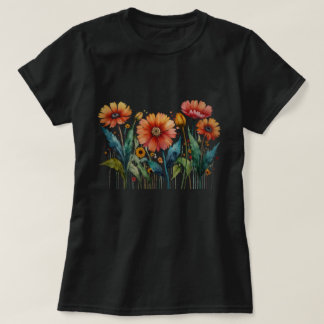 Trendy Floral Shirt ,Design For Women Unique Gift