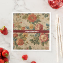 Trendy Floral Watercolor Vintage Collection