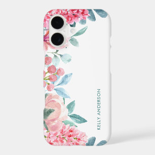 Trendy Foliage Botanical Floral Pattern Decal iPhone 17 Case