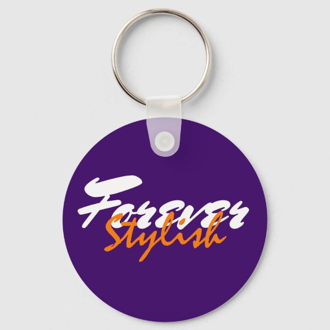 Trendy Forever Stylish Keychain (Front)