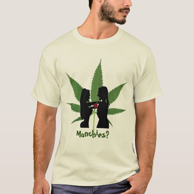 Trendy Fun Humor Munchies? T-Shirt (Front)