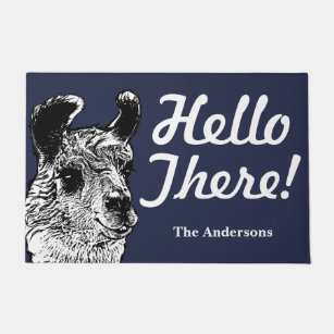 Alpacas Doormats Welcome Mats Zazzle