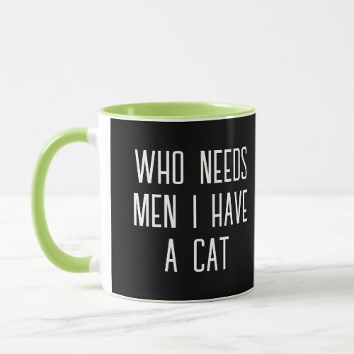 Trendy Funny Ladies Novelty Cat Lover Coffee Mug
