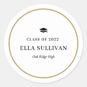 Trendy Gallery Editable Color Graduation Sticker