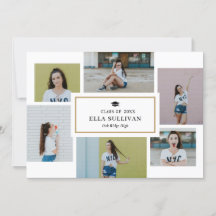 Trendy Gallery Editable Color Photo Graduation
