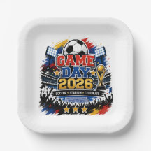 Trendy Game Day 2026 Football Soccer Stadium Party