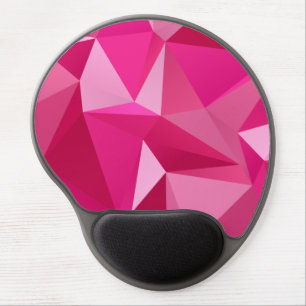 Trendy Geometric Halftone Print Gel Mouse Pad
