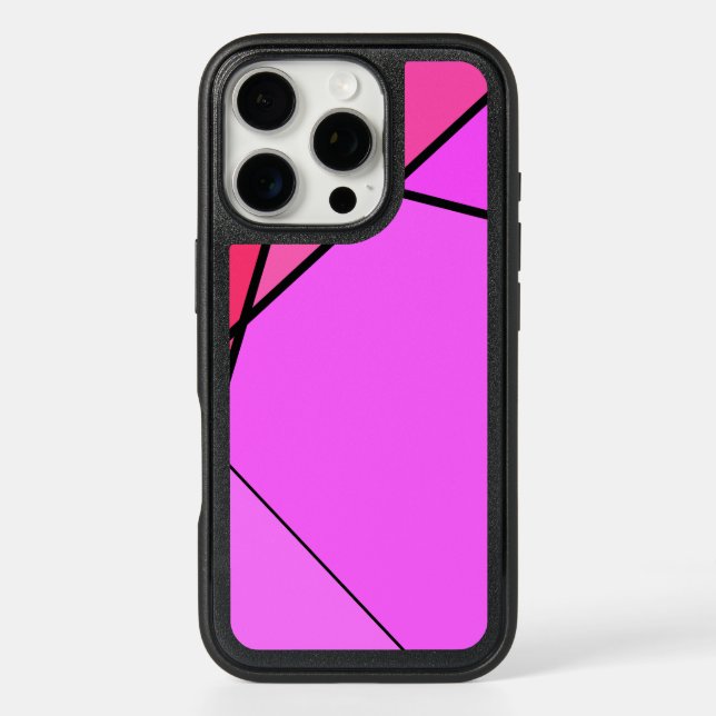 Trendy Geometric Pattern Otterbox iPhone Case (Back)