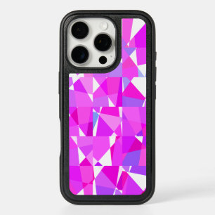 Trendy Geometric Square Pattern iPhone 16 Pro Case