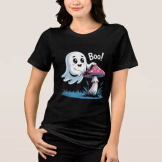 Trendy Ghost T-Shirt – Funny Halloween Graphic Tee