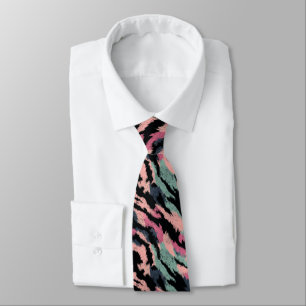 Trendy Gifts For Guys Tiger Skin Neck Tie