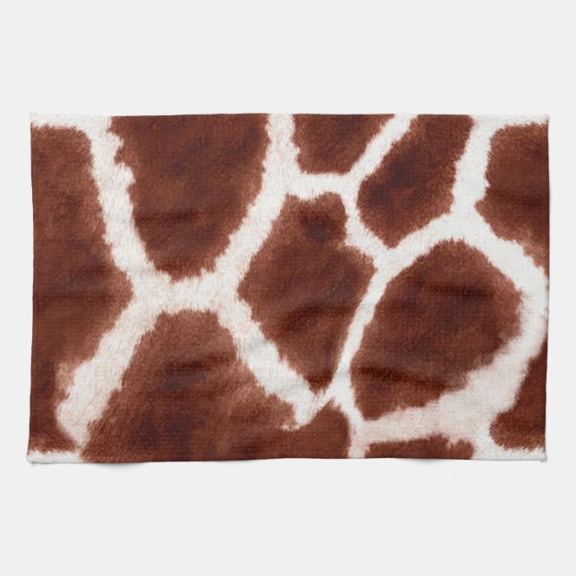 Trendy Giraffe Pattern Towel (Horizontal)