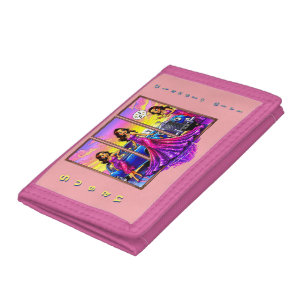 Trendy Girls Trifold Wallet