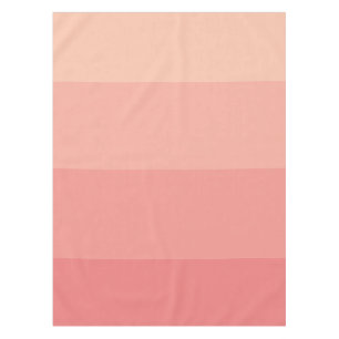 Trendy Girly Pink Ombre Palette Tablecloth