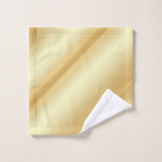 Trendy Glamorous Modern Custom Faux Gold Template Wash Cloth (Wash Cloth)