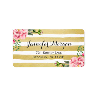 Bridal Shower Shipping, Address, & Return Address Labels | Zazzle
