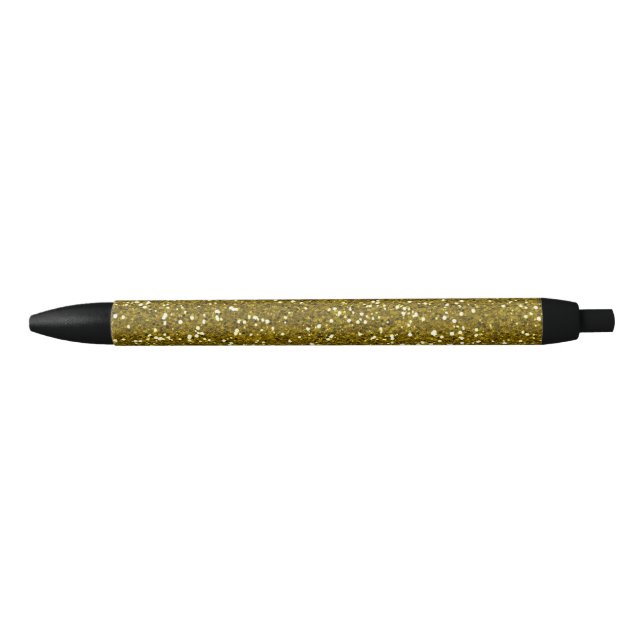 Trendy Gold Glitter Pen (Front)