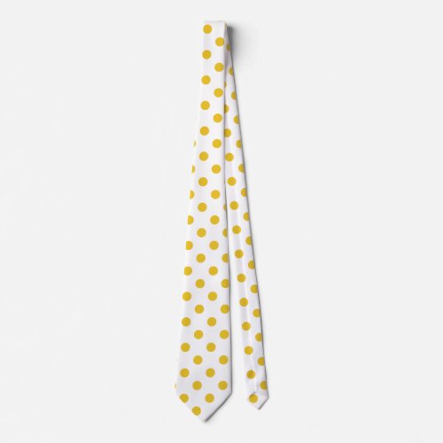 Trendy Gold polka dots 1 Neck Tie