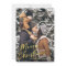 Trendy Gold Script Christmas Greeting 2 Photo