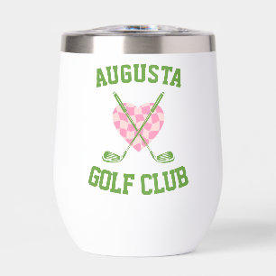 Trendy Golf Social Club Thermal Wine Tumbler