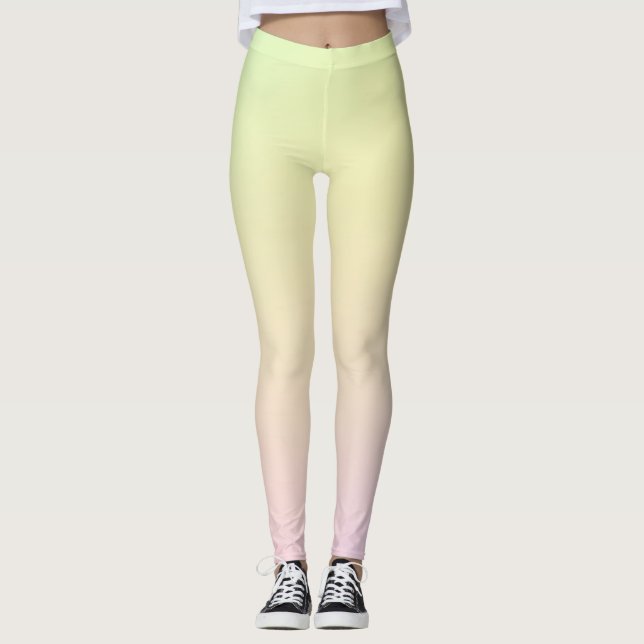 Trendy Gradient Leggings (Front)