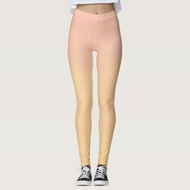 Trendy Gradient Leggings (Front)